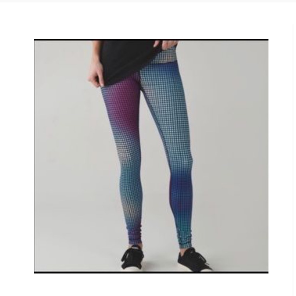LULULEMON Multicolor Polkadot Leggings